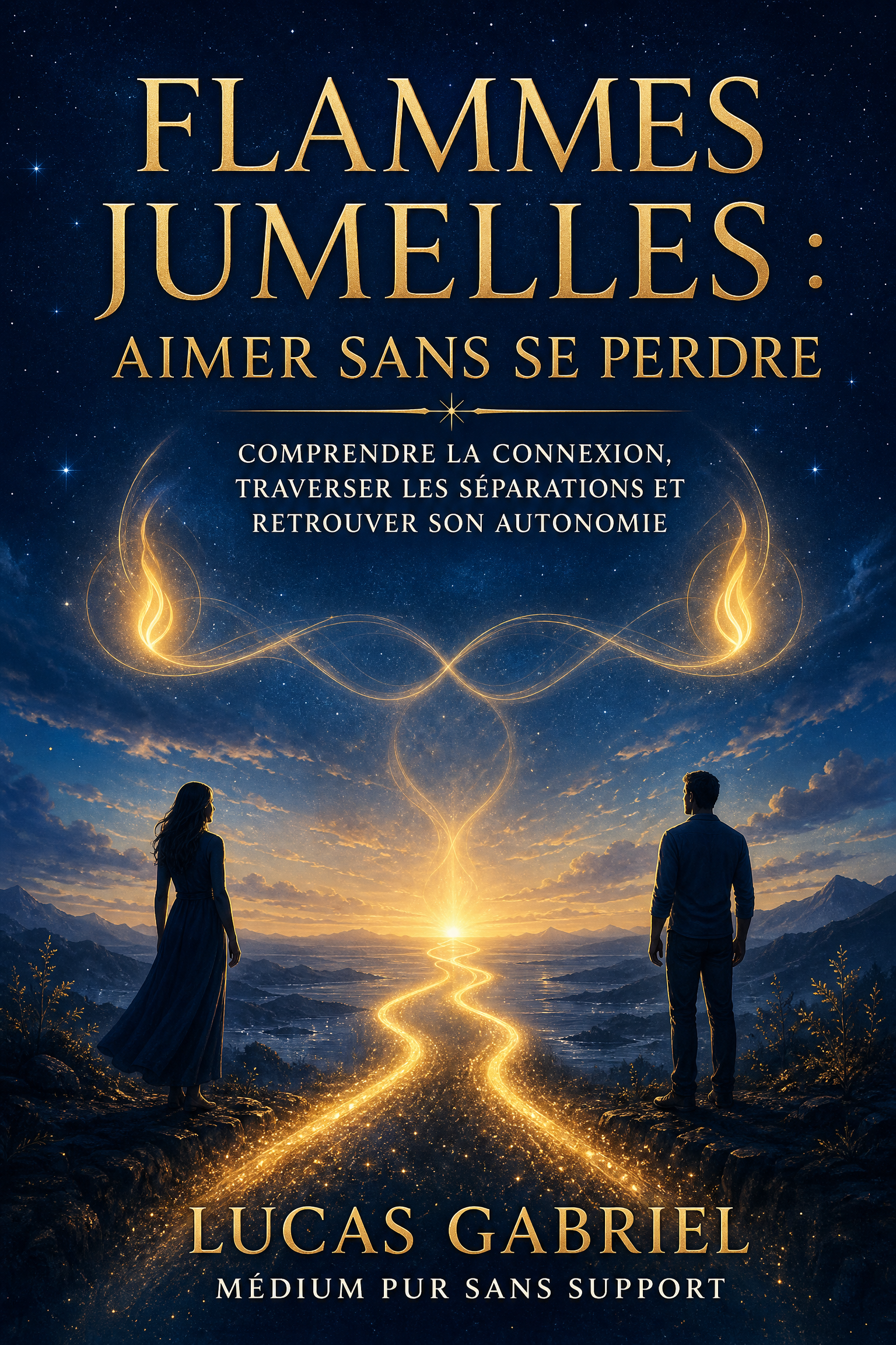 Couverture de Flammes Jumelles : aimer sans se perdre