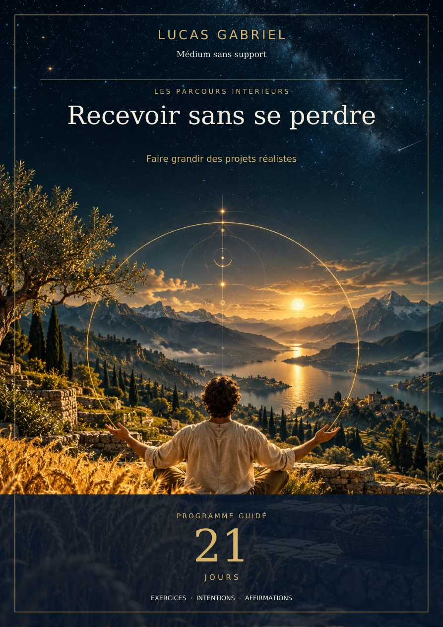 Recevoir sans se perdre — 21 jours — couverture