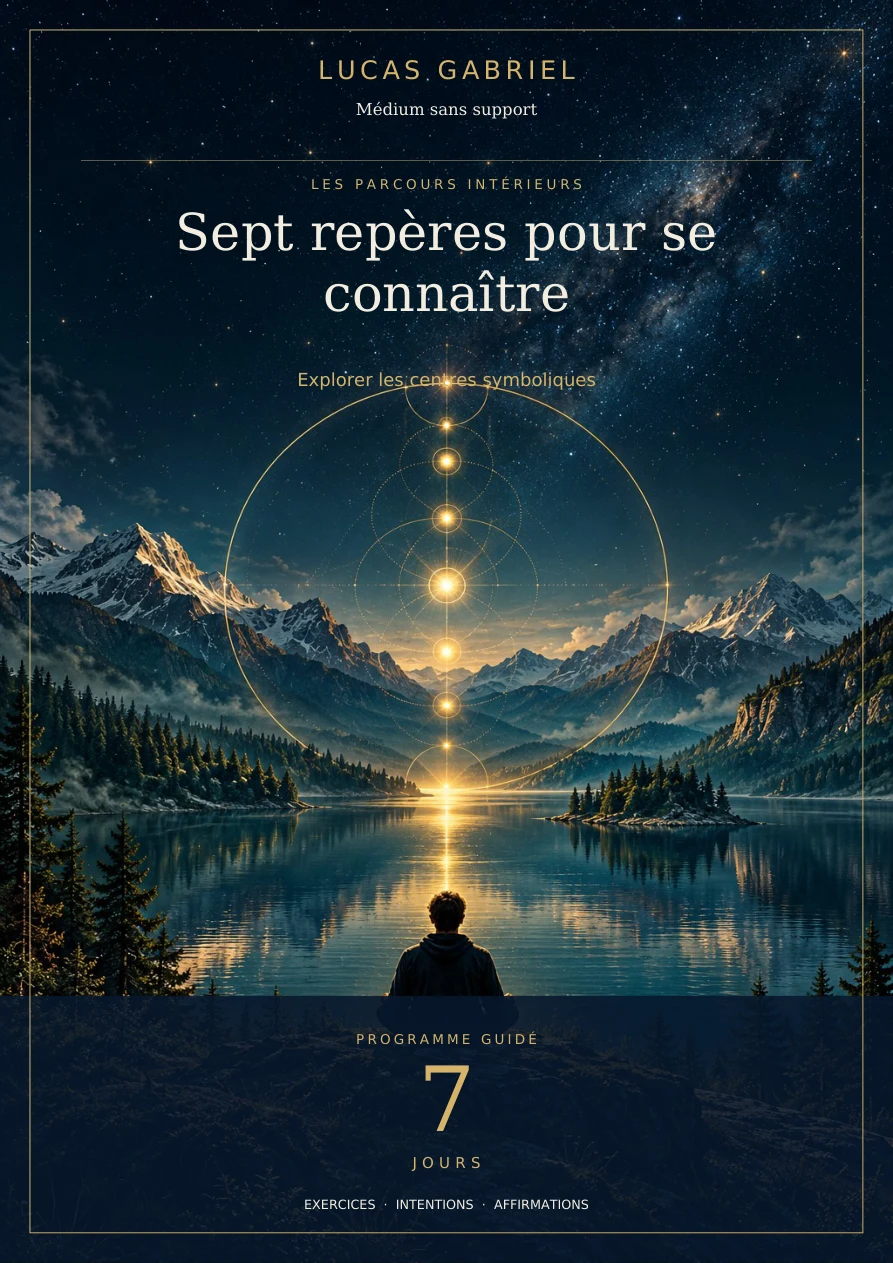 Sept repères pour se connaître — 7 jours — couverture