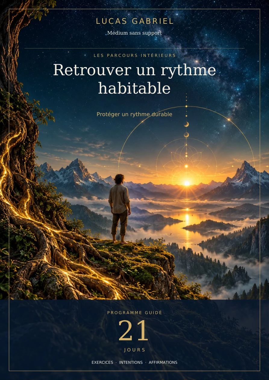 Retrouver un rythme habitable — 21 jours — couverture