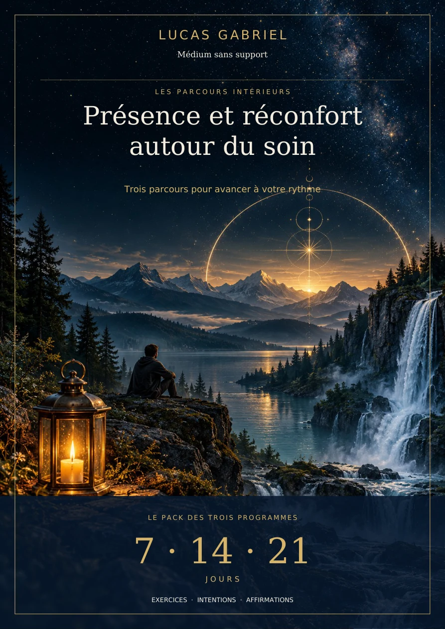 Présence et réconfort autour du soin — Pack 7, 14 et 21 jours — couverture