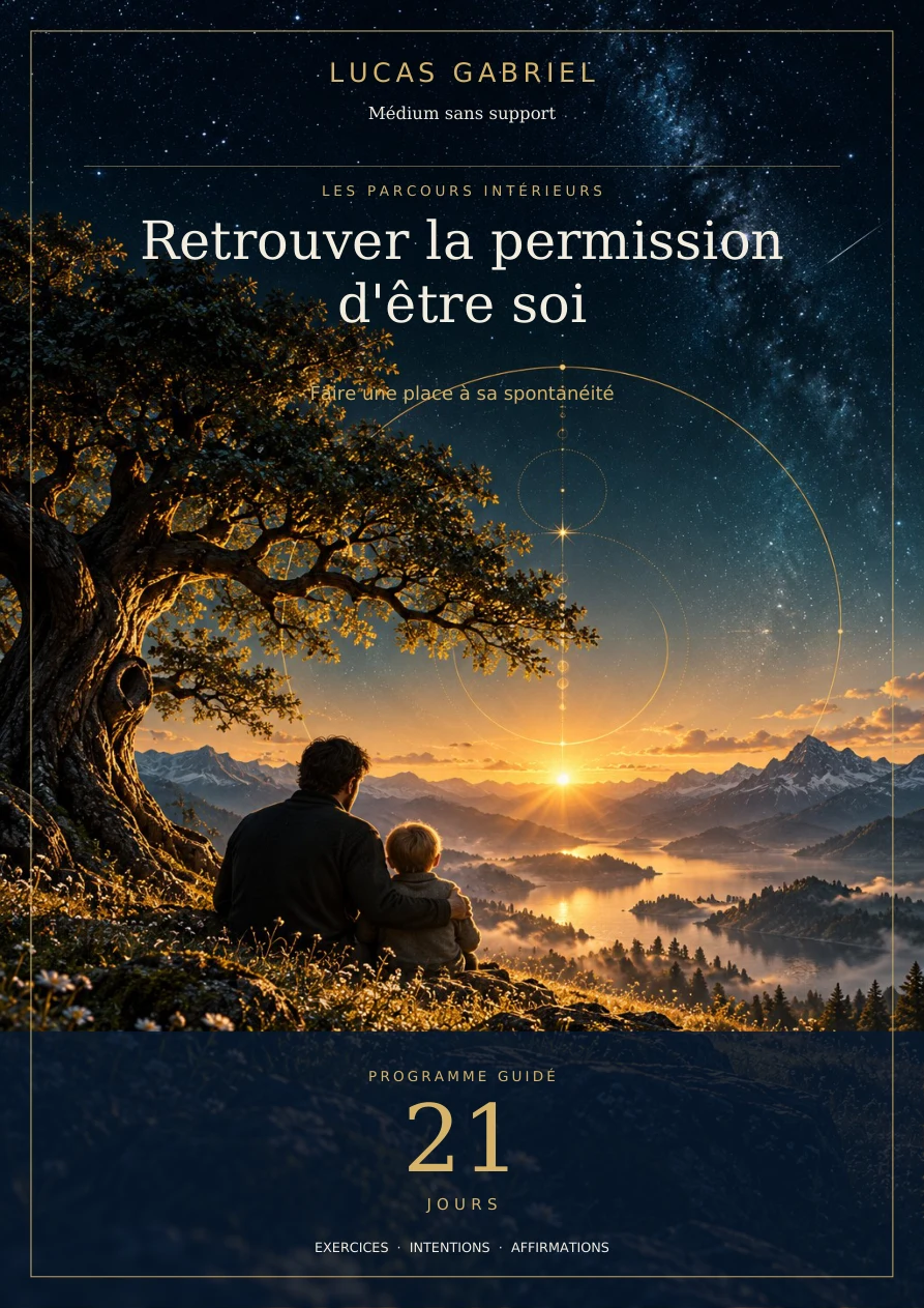 Retrouver la permission d'être soi — 21 jours — couverture