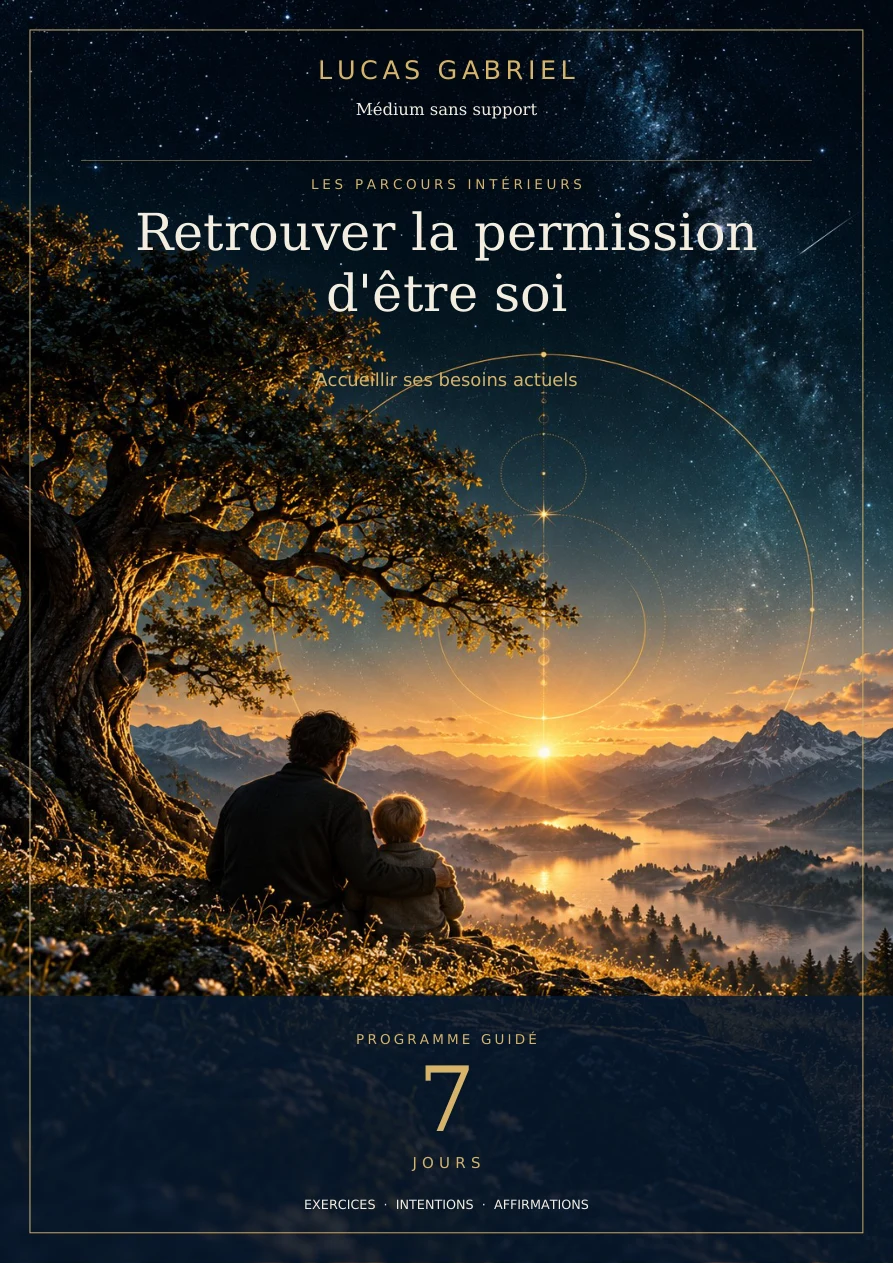 Retrouver la permission d'être soi — 7 jours — couverture