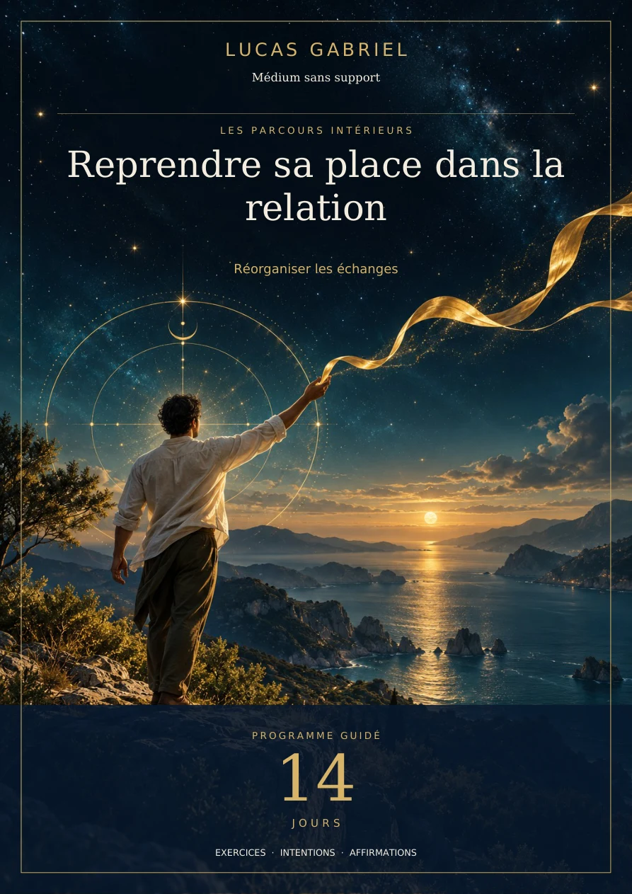 Reprendre sa place dans la relation — 14 jours — couverture