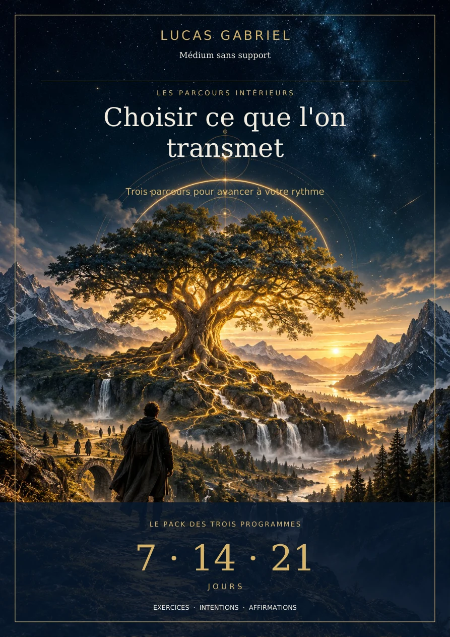 Choisir ce que l'on transmet — Pack 7, 14 et 21 jours — couverture