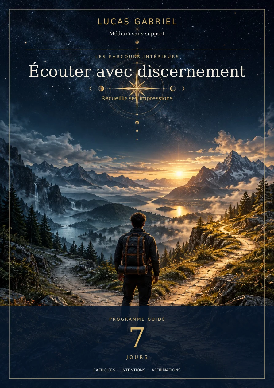 Écouter avec discernement — 7 jours — couverture