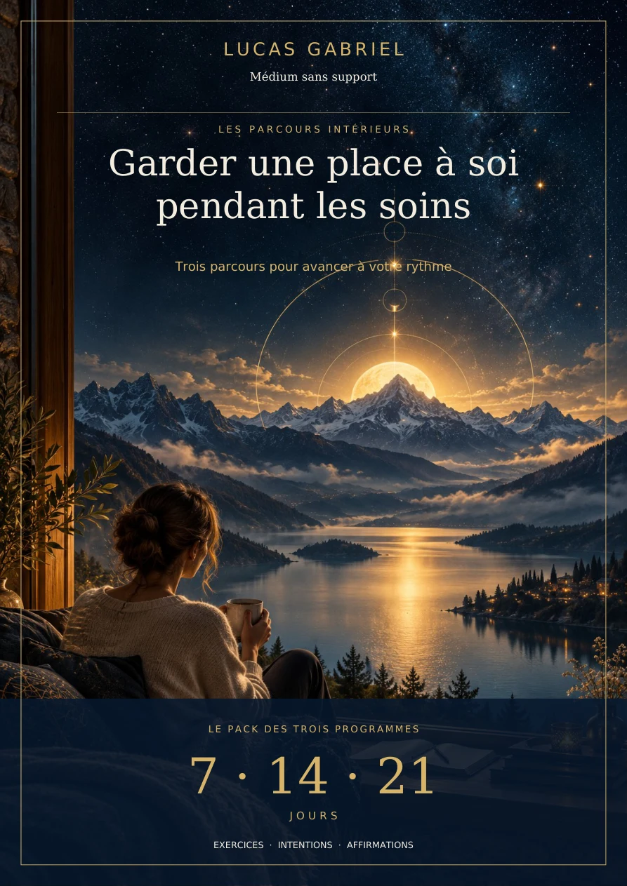 Garder une place à soi pendant les soins — Pack 7, 14 et 21 jours — couverture