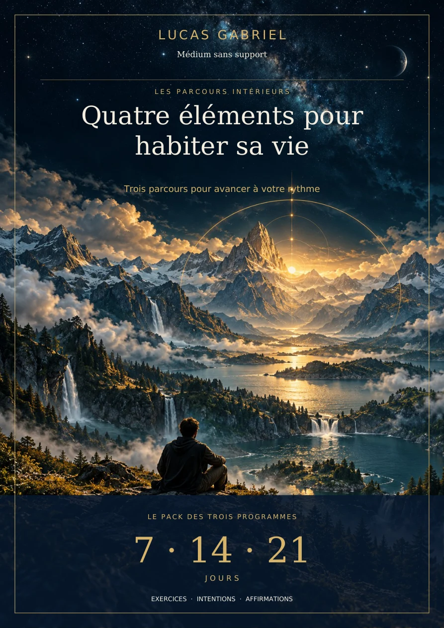 Quatre éléments pour habiter sa vie — Pack 7, 14 et 21 jours — couverture