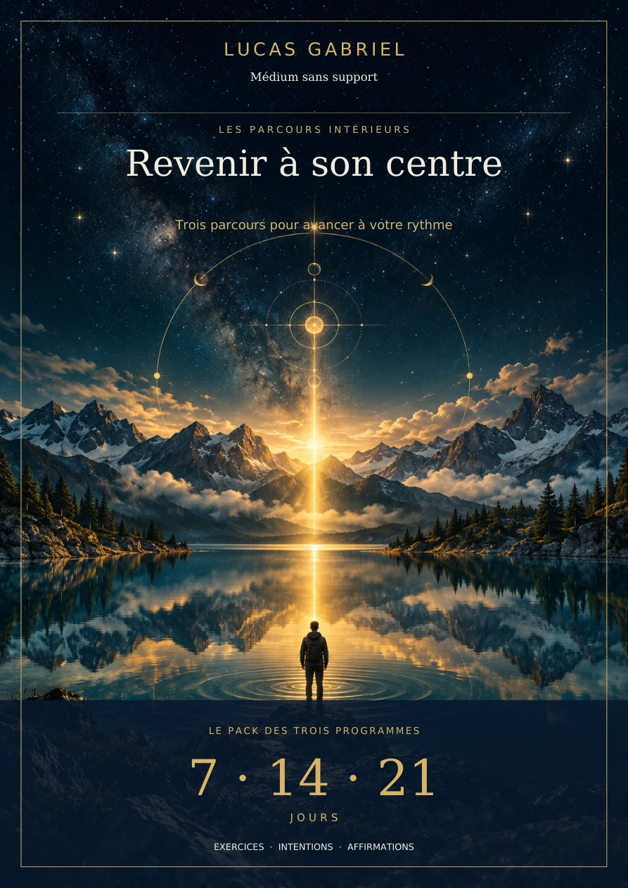 Revenir à son centre — Pack 7, 14 et 21 jours — couverture