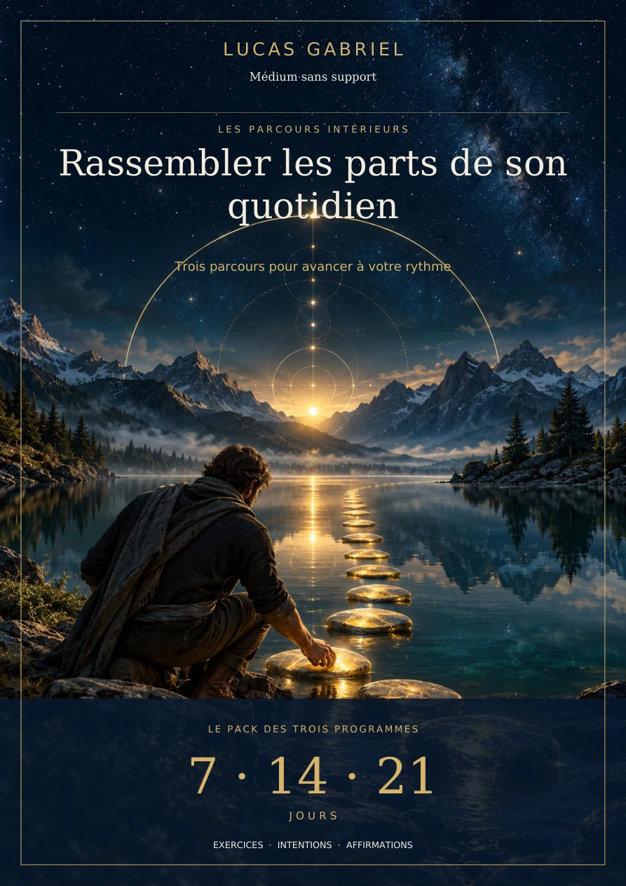 Rassembler les parts de son quotidien — Pack 7, 14 et 21 jours — couverture