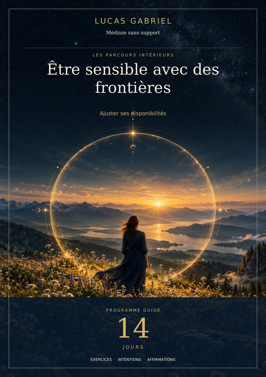 Être sensible avec des frontières — 14 jours — couverture