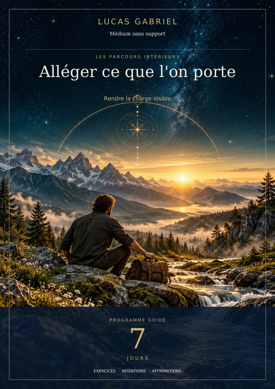 Alléger ce que l'on porte — 7 jours — couverture