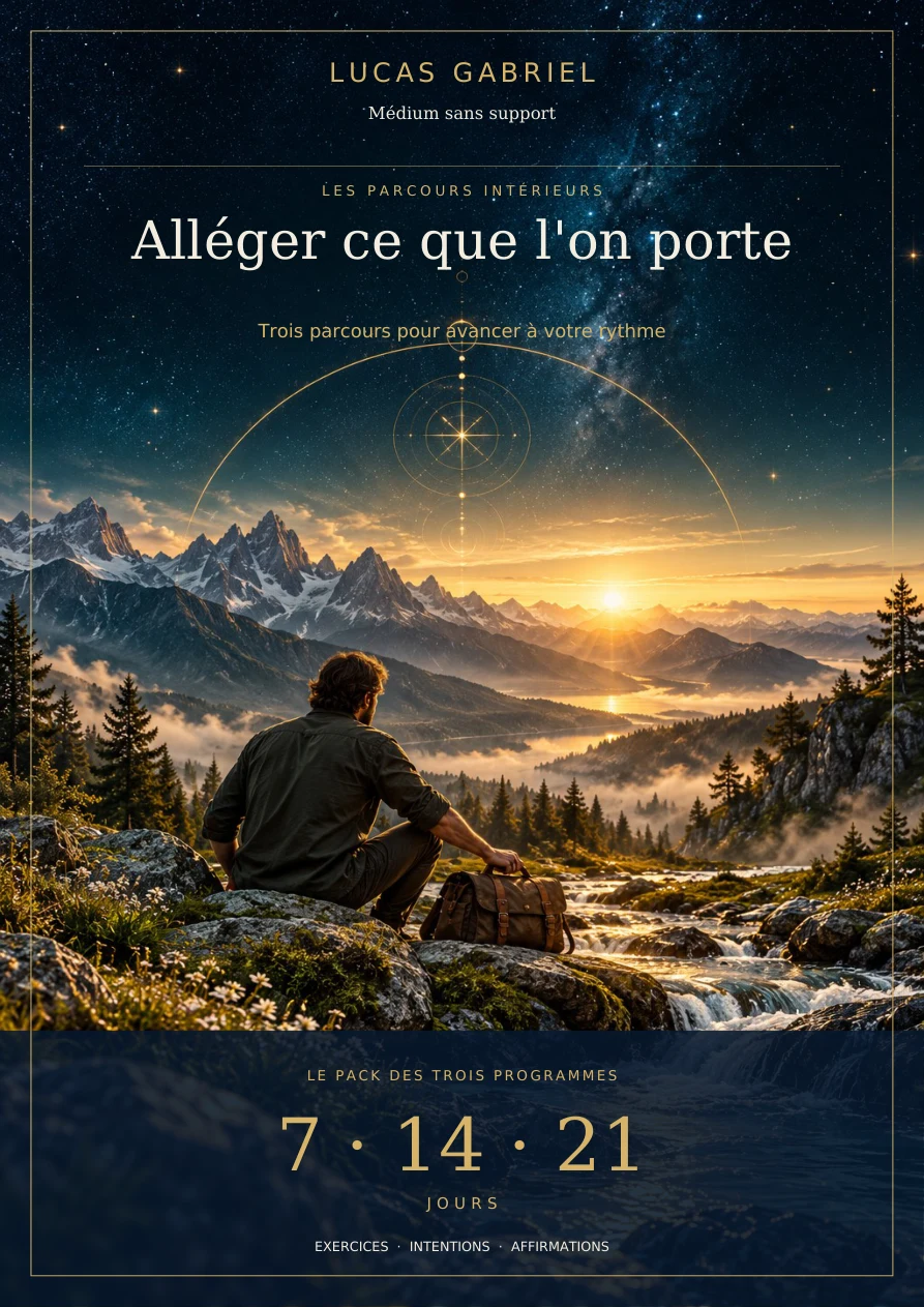 Alléger ce que l'on porte — Pack 7, 14 et 21 jours — couverture